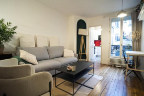 Pretty 36 m near Buttes-Chaumont